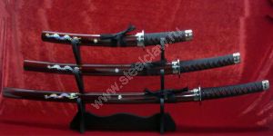 Комплект самурайских мечей 697red купить оптом в Москве в интернет магазине Steelclaw