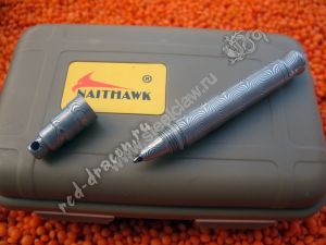 Тактическая ручка NaitHawk из дамасской стали купить оптом в Москве в интернет магазине Steelclaw